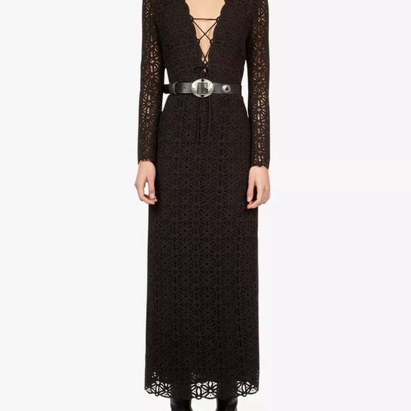 ?? NWT The Kooples Jewel-Embellished Leather Western Belt | RARE $270 Retail